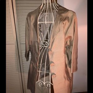 Vintage “Sakowitz” Linen Dress Jacket